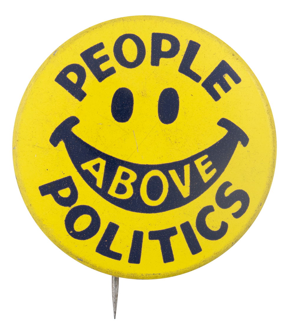 People Above Politics Sign